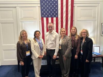 UNWLA at the Ukraine Action Summit, Fall 2026 2 | UNWLA - Ukrainian National Womens League of America Christina Tershakovec MAL Adv Chair Olga Mykhaylyuk 146 Iryna Mazur honorary consul and members of the PA delegation meeting with Rep Brian Fitzpatrick | UNWLA - Ukrainian National Womens League of America