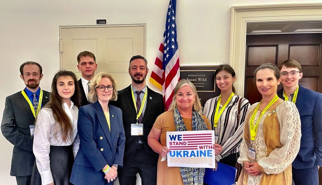 PA delegation with Representative Susan Wild a staunch supporter of Ukraine. We are very fortunate to have elected officials who stand with their Ukrainian American Constituents | UNWLA - Ukrainian National Womens League of America