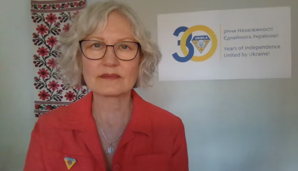 vimeo UNWLA President on Ukraines 30th Anniversary | UNWLA - Ukrainian National Womens League of America
