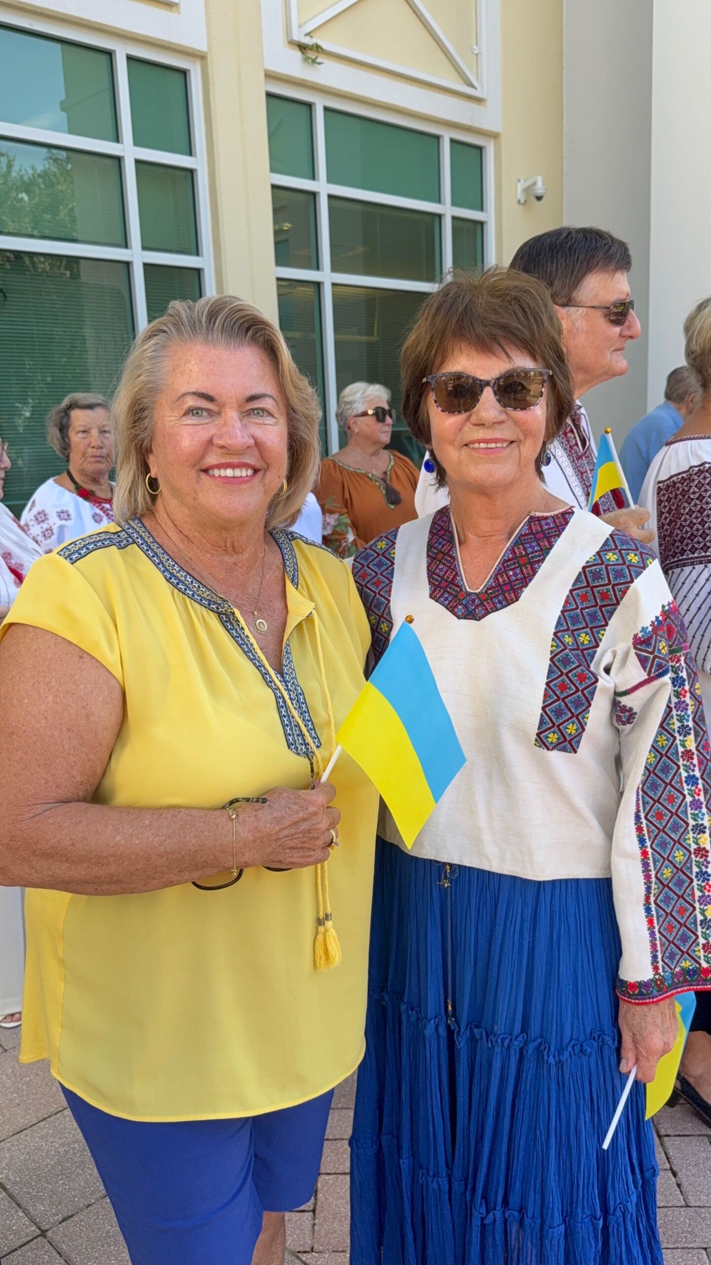 125 events nationwide: 35 Years of Ukraine's Independence 11 | UNWLA - Ukrainian National Womens League of America 1 Br 56 Ukrainian Independence Day ceremony 8 26 l to r Olya Czekas St. Pete Oksana Piaseckyj North Port scaled | UNWLA - Ukrainian National Womens League of America