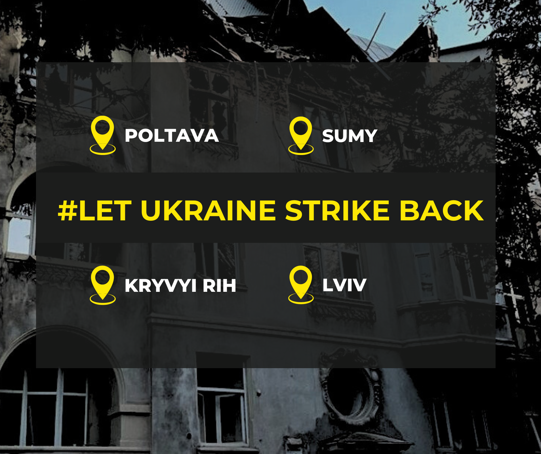 Ukraine Is Under Attack: #LetUkraineStrikeBack