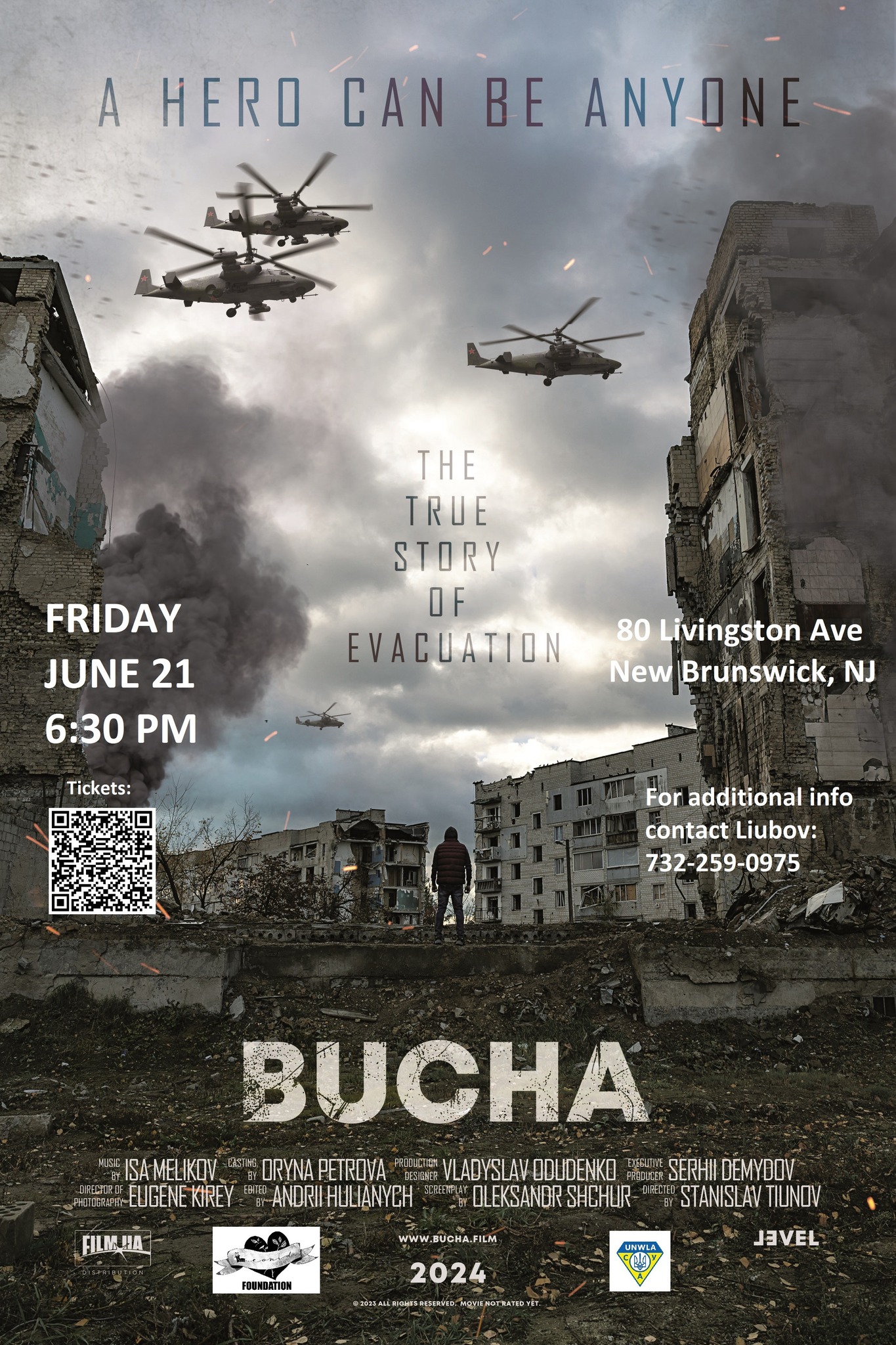 Bucha Feature Film Exclusive Preview - June 21 - NJ