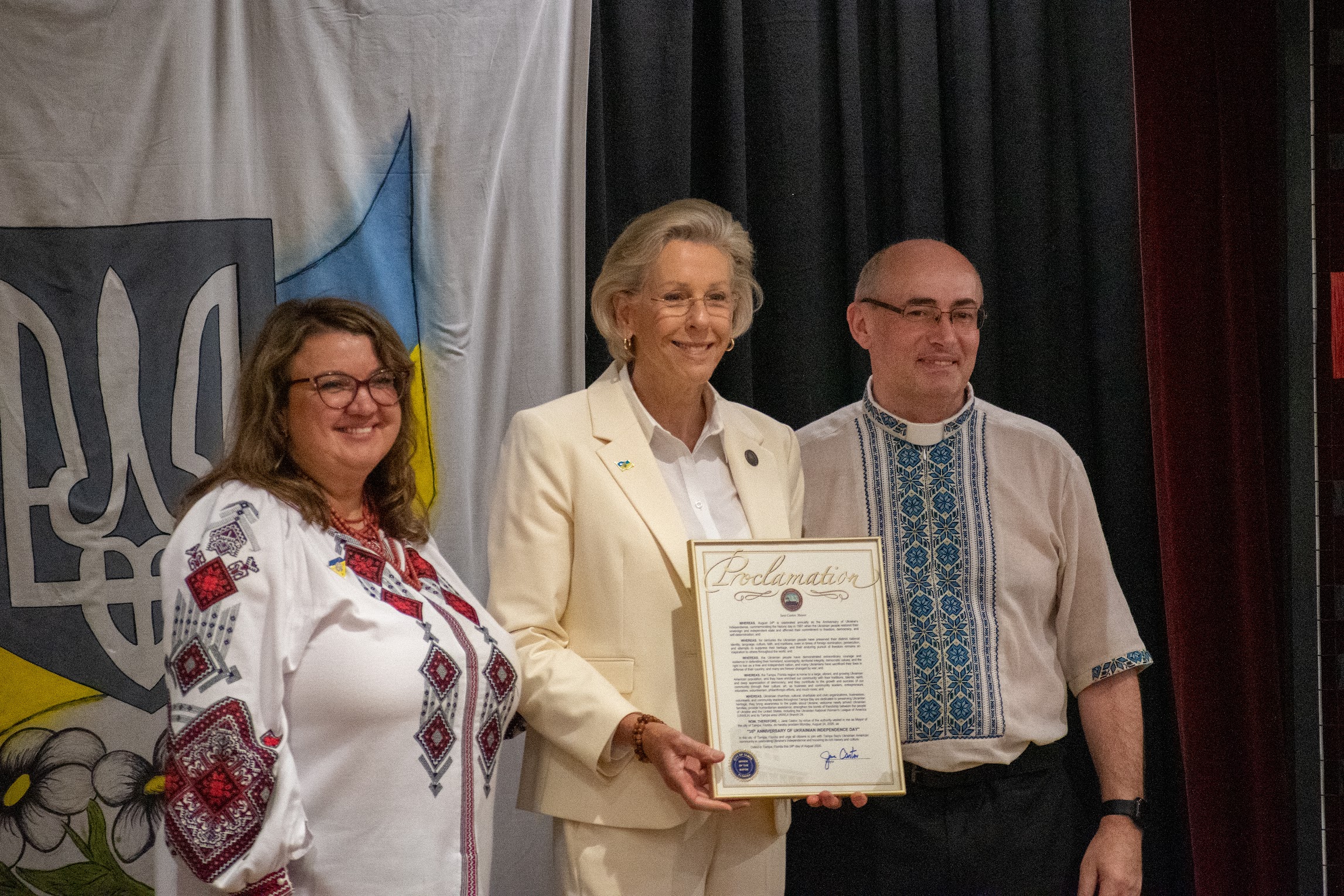 125 events nationwide: 35 Years of Ukraine's Independence 28 | UNWLA - Ukrainian National Womens League of America Br 124 Fl Tampa Proclamation | UNWLA - Ukrainian National Womens League of America