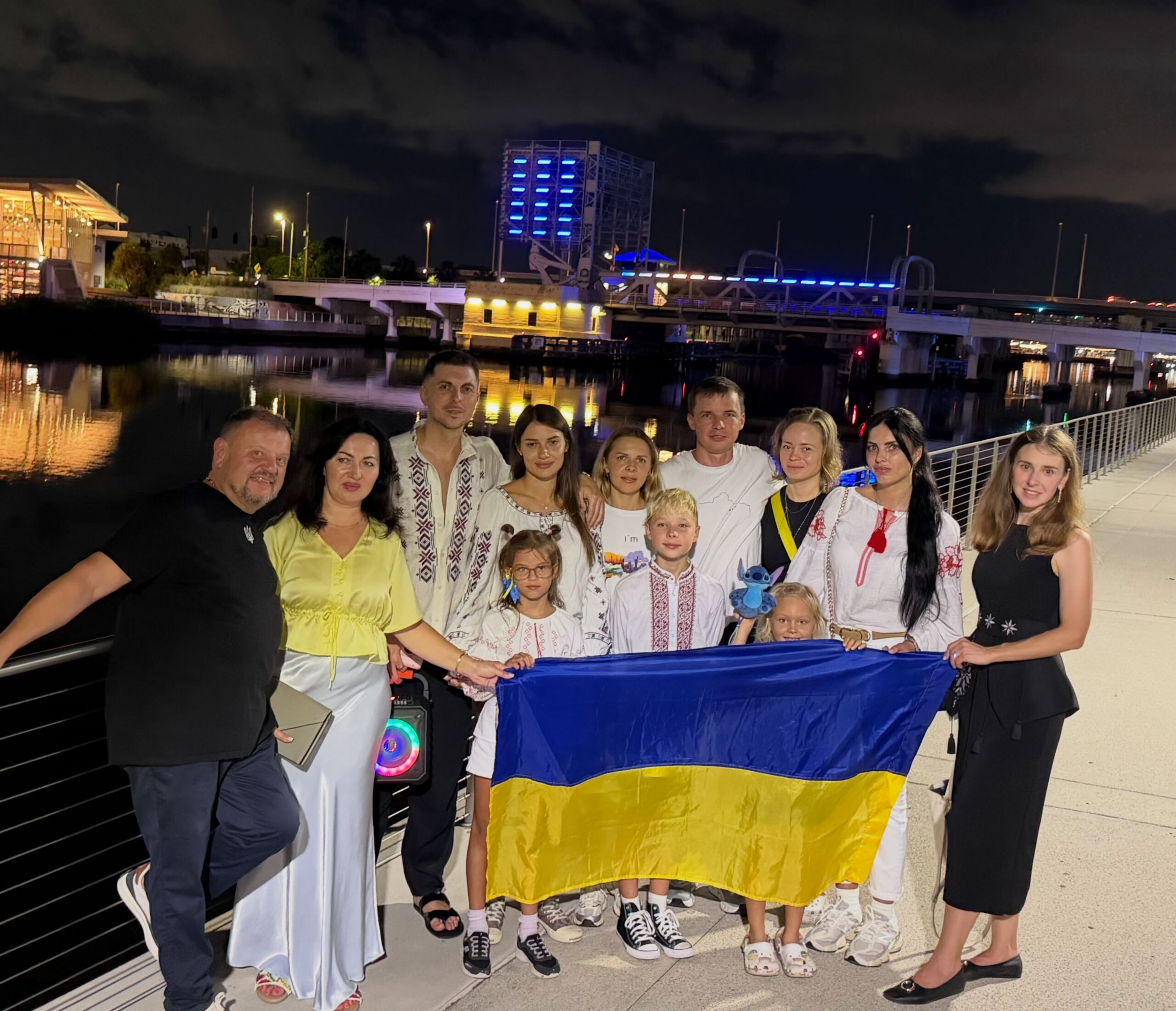 125 events nationwide: 35 Years of Ukraine's Independence 27 | UNWLA - Ukrainian National Womens League of America Br 124 Fl Tampa light up scaled | UNWLA - Ukrainian National Womens League of America