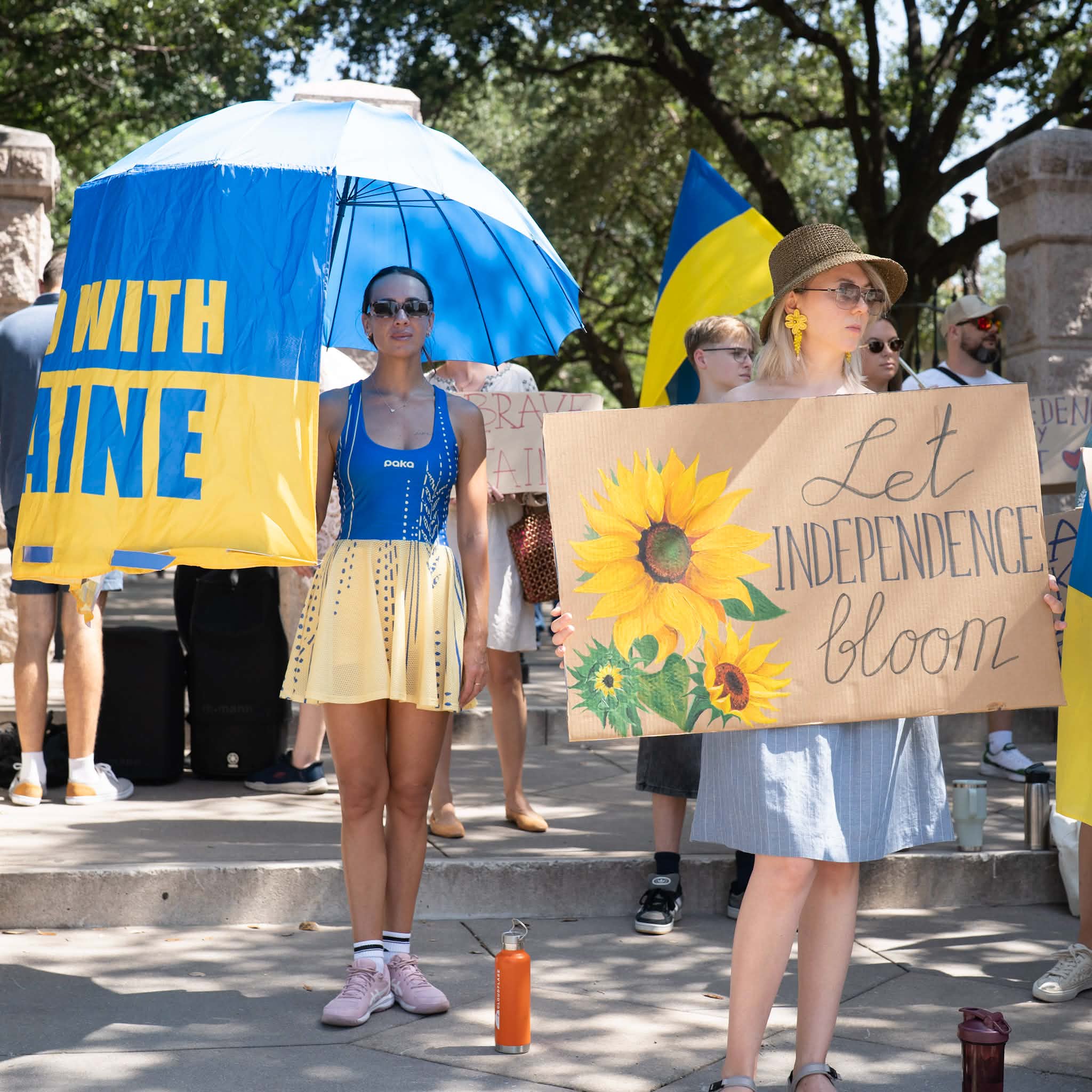 125 events nationwide: 35 Years of Ukraine's Independence 30 | UNWLA - Ukrainian National Womens League of America Br 147 Austin TX rally | UNWLA - Ukrainian National Womens League of America