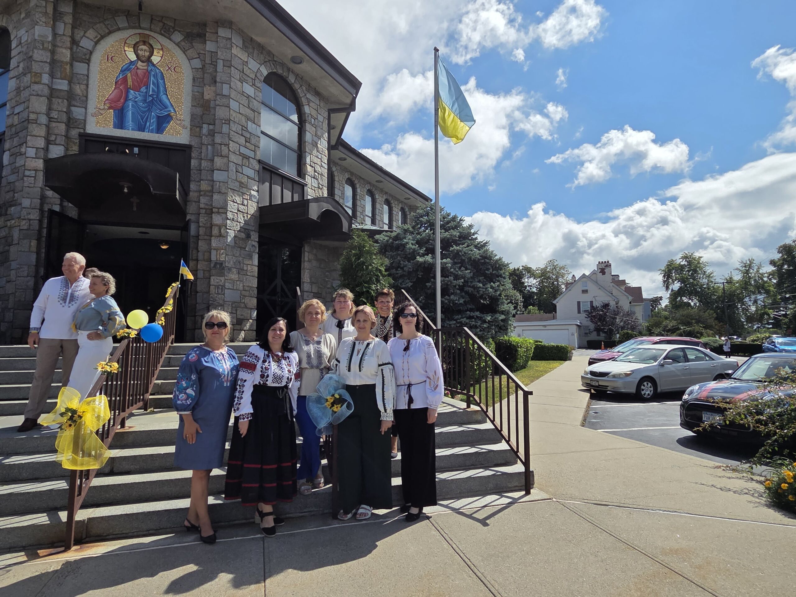 125 events nationwide: 35 Years of Ukraine's Independence 5 | UNWLA - Ukrainian National Womens League of America Br 30 Church Flag Raising Ceremony scaled | UNWLA - Ukrainian National Womens League of America