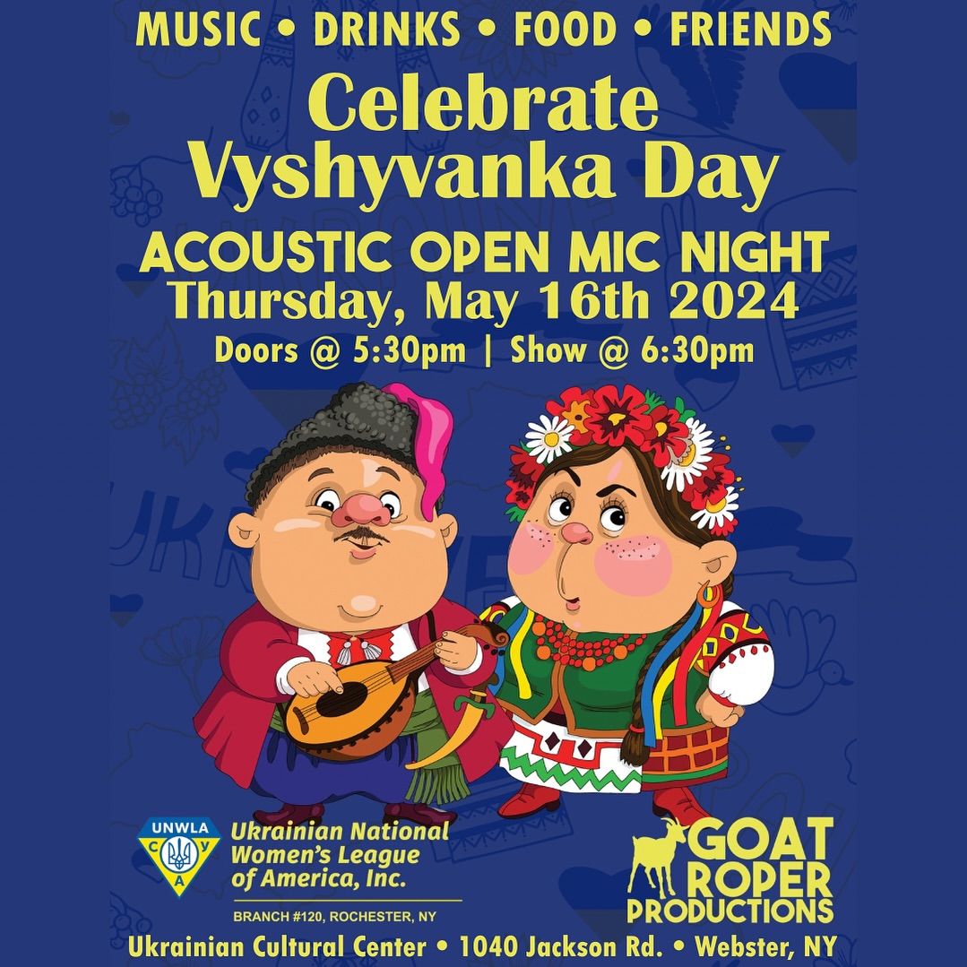 Celebrate Vyshyvanka Day - May 16