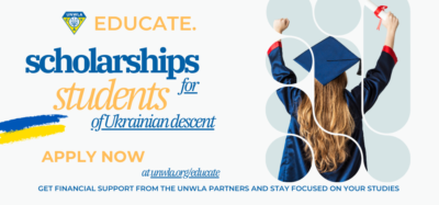 Educational sponsorships 2024 1000 x 468 px | UNWLA - Ukrainian National Womens League of America