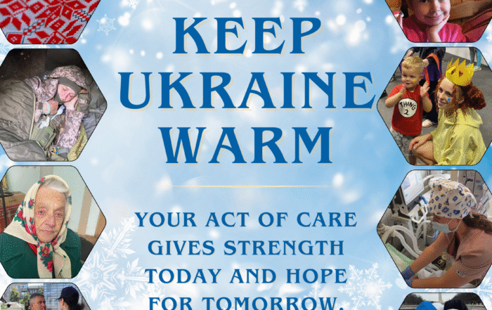 Keep Ukraine Warm Website tile | UNWLA - Ukrainian National Womens League of America