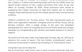 Oct 16 STATEMENT | UNWLA - Ukrainian National Womens League of America