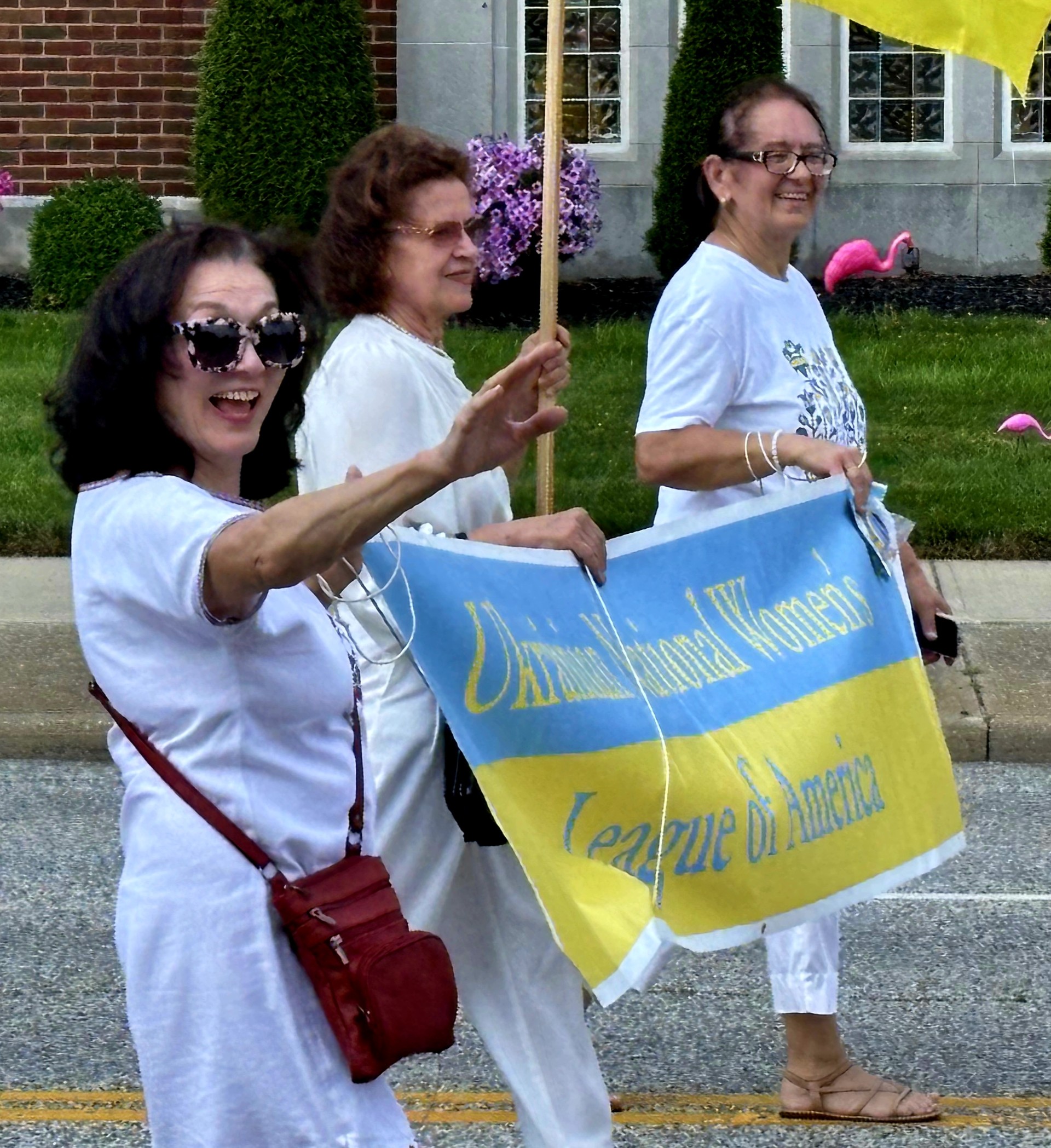 125 events nationwide: 35 Years of Ukraine's Independence 33 | UNWLA - Ukrainian National Womens League of America Ohio RC Parma Parade Desia Daria and Halyna | UNWLA - Ukrainian National Womens League of America