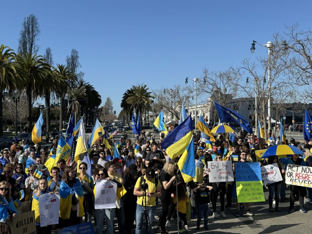 San Francisco Rally 1 | UNWLA - Ukrainian National Womens League of America