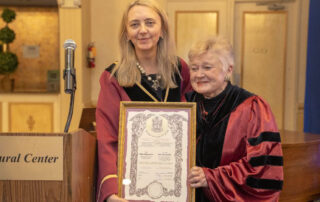 Vera Andrushkiw Receives Honorary Doctorate | UNWLA - Ukrainian National Womens League of America